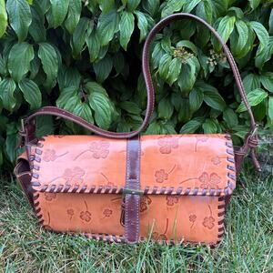 M.C. Marc Chantal Faux Leather Clover Purse